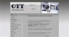 Desktop Screenshot of ott-numeriersysteme.eu